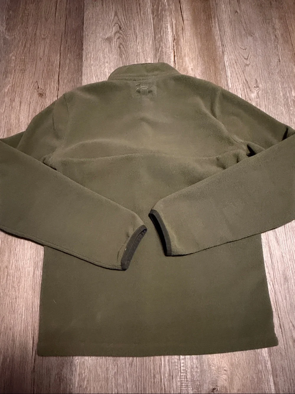 Under Armour Olive Green Quarter-Zip Performance Fleece